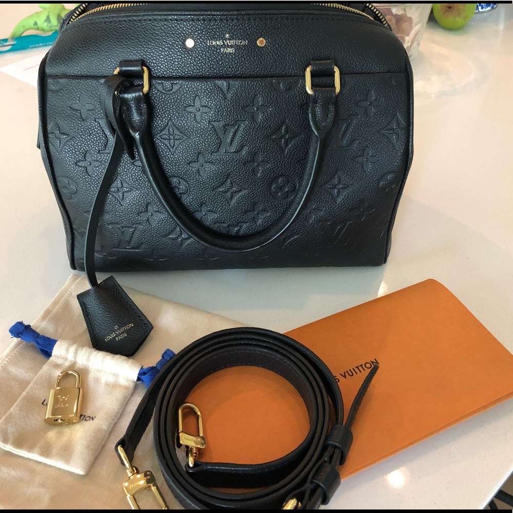 Louis Vuitton Speedy Empreinte nior 25 new model